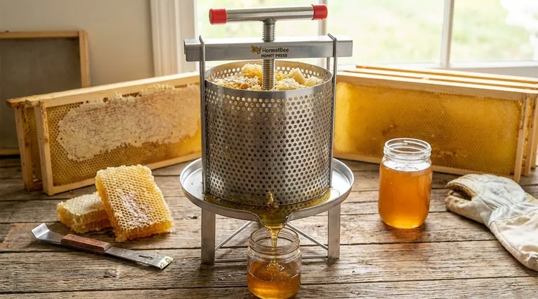 What is a honey press used for? A Simple Guide to Crush-and-Strain Extraction