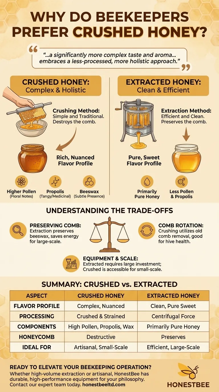 Pourquoi les apiculteurs préfèrent-ils le miel pressé ? Découvrez un profil de saveur plus riche et plus complexe Guide Visuel