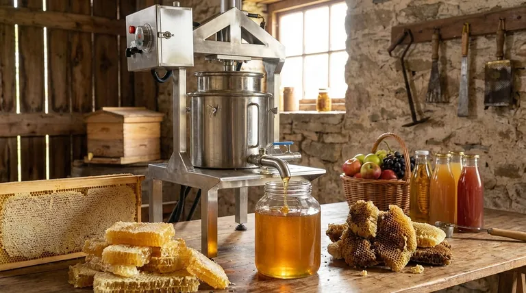 꿀 압착기의 추가적인 용도는 무엇인가요? 불규칙한 소초에서 꿀을 추출하는 것 외에