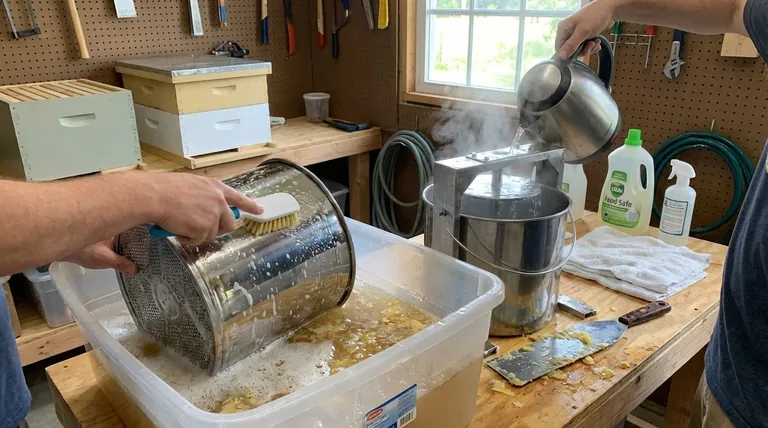 What is the process for cleaning a honey press after use? Ensure Purity & Protect Your Equipment