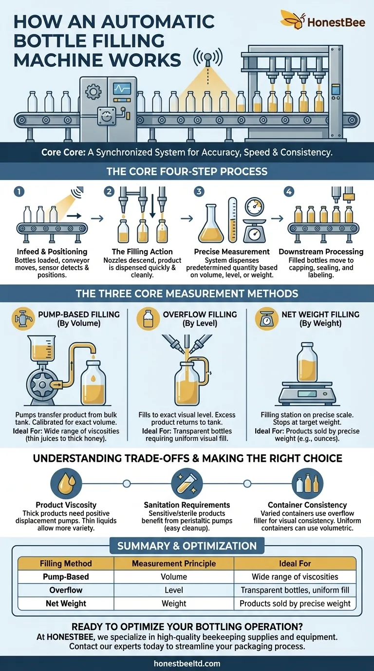 自動ボトル充填機はどのように機能しますか？包装ラインの速度と精度を向上させましょう ビジュアルガイド