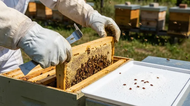 What is the importance of monitoring mite infestation in beehives? Protect Your Colonies from Collapse