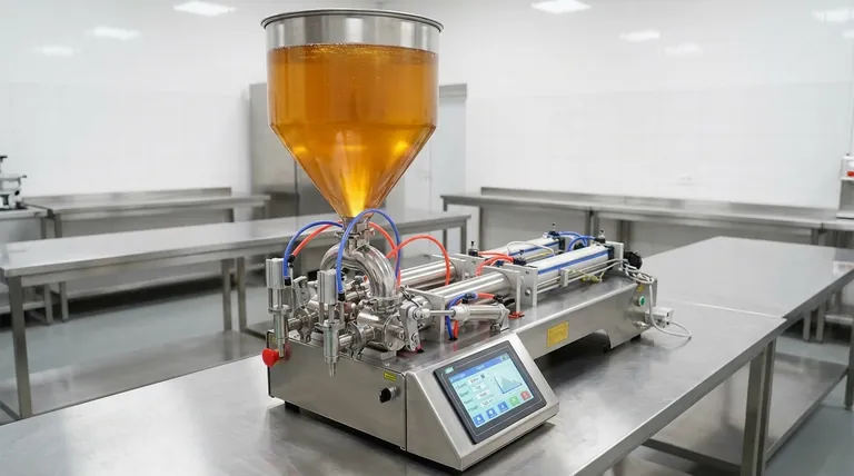 What is a key feature of the new generation of the honey filling machine? The Advanced Electronic Control Unit