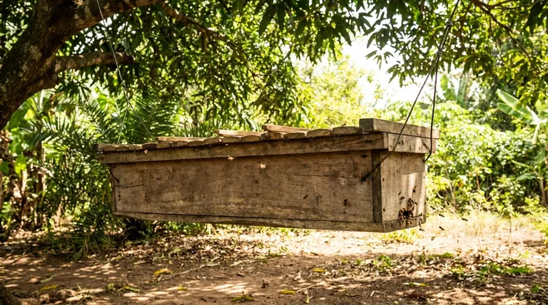 케냐 탑바 벌통(KTBH)은 꿀벌의 도망을 어떻게 방지하나요? 열대 기후에서 군집 안정성 확보