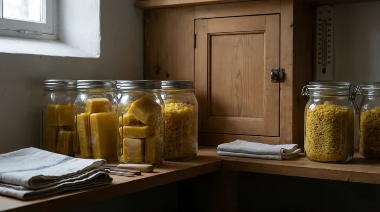 가공된 밀랍은 어떻게 보관해야 할까요? 양초 및 화장품을 위해 밀랍을 순수하게 유지하는 방법