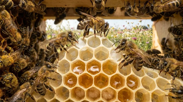 꿀벌이 밀랍을 생산하기 위해 꿀을 얼마나 소비해야 할까요? 5대 1 에너지 비율 이해하기