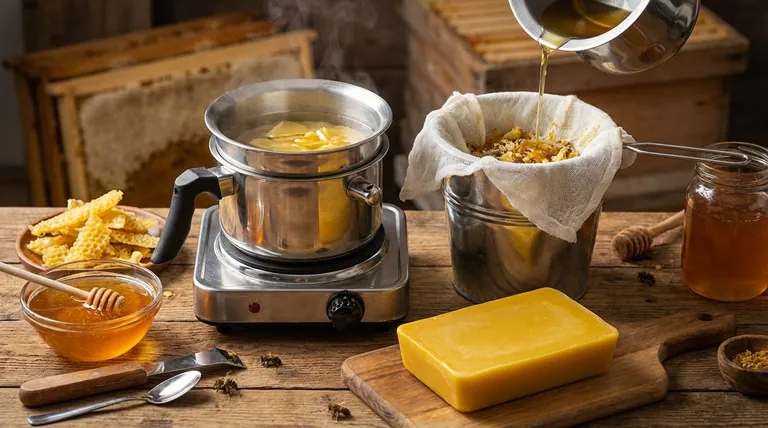 收获蜂蜜后剩下的蜂蜡巢有什么用途?将其转化为有价值的蜂蜡