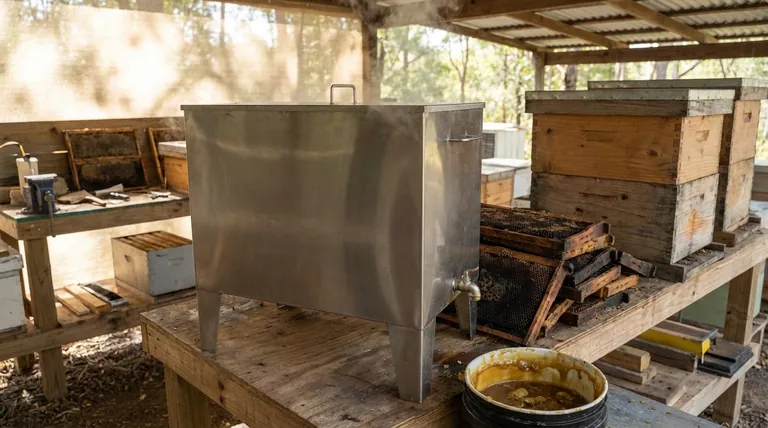 Como o favo de cria velho pode ser limpo para a extração de cera de abelha? Um Guia para Maximizar o Rendimento da Cera