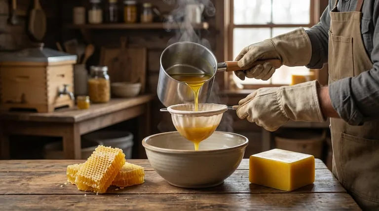 What is the process for filtering beeswax? A Guide to Clean, Pure Wax for Any Project