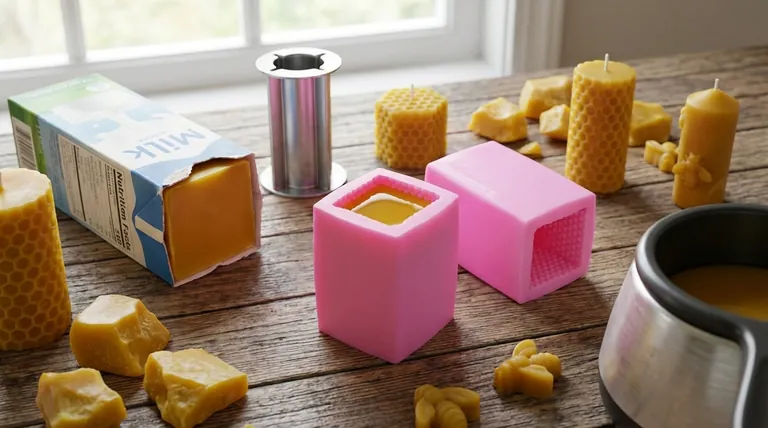 Que tipos de moldes podem ser usados para cera de abelha? Escolha o Molde Certo para um Acabamento Perfeito