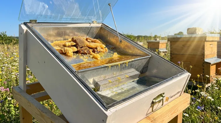 What is a solar wax melter and how does it work? Harness the Sun for Pure Beeswax