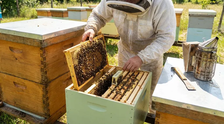 Как пчеловод может создать новую семью во время замены матки? Руководство по успешному разделению улья