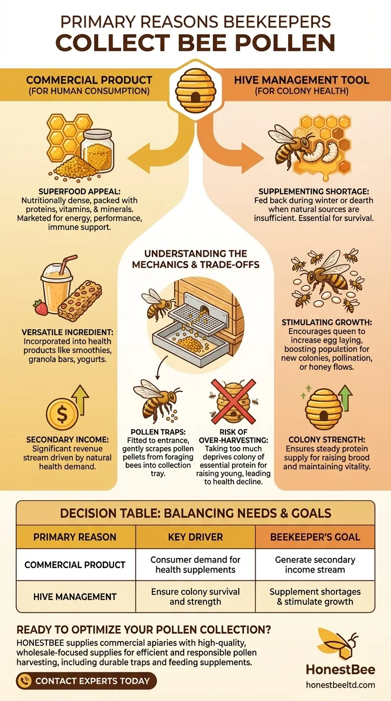 Was sind die Hauptgründe, warum Imker Bienenpollen sammeln? Steigerung der Bienengesundheit und Einkommensgenerierung Visuelle Anleitung