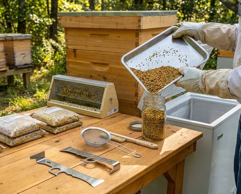 Quelles sont les étapes essentielles pour un traitement correct du pollen ? Maîtrisez la méthode en 4 étapes pour la qualité