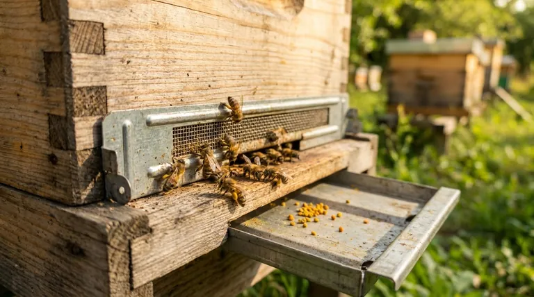 How do pollen traps work for collecting bee pollen? A Guide to Selective Harvesting
