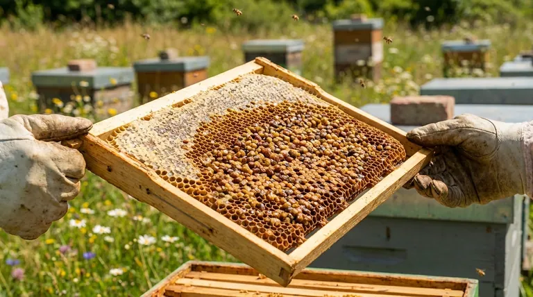 Quali sono i metodi alternativi per integrare il fabbisogno di polline della colonia? La "Banca del Pane d'Api" per alveari più sani