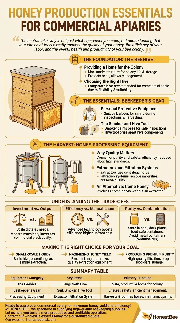 蜂蜜生产需要哪些必备工具？商业养蜂人的基本工具 图解指南