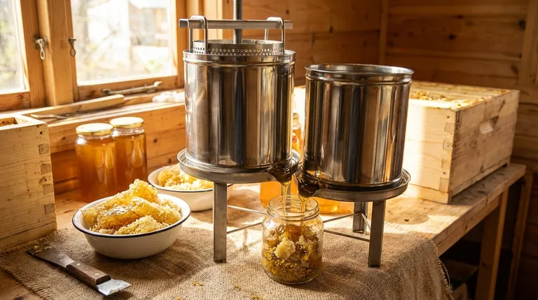 What are honey presses, and how are they related to extraction? A Guide to Maximizing Honey Yield