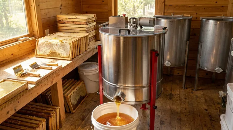What is the role of honey extractors in beekeeping? Maximize Honey Yield & Colony Health