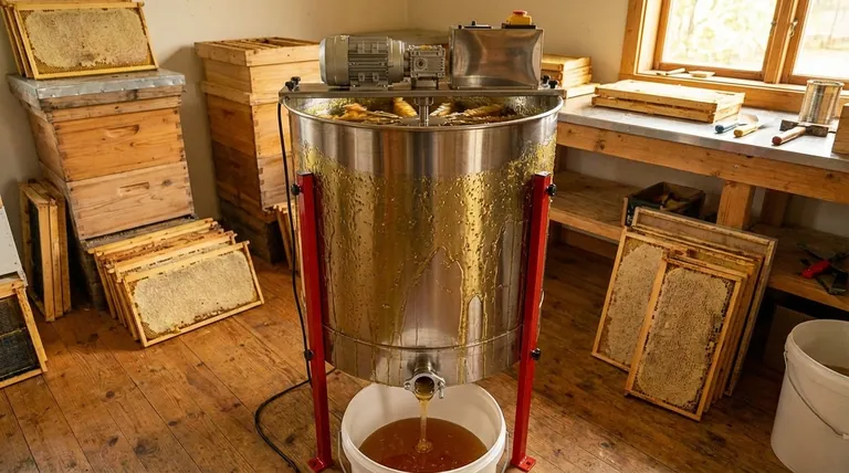 꿀 추출기 모터는 추출 과정에 어떻게 도움이 되나요? 자동화된 동력으로 수확량을 늘리세요