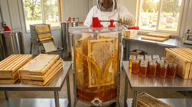 Как механизация процесса откачки меда повышает производительность? Увеличьте выход и сэкономьте энергию пчел