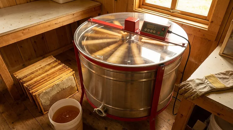 蜂蜜分离机中使用的电机有哪些特点?确保高效、无损地采收蜂蜜