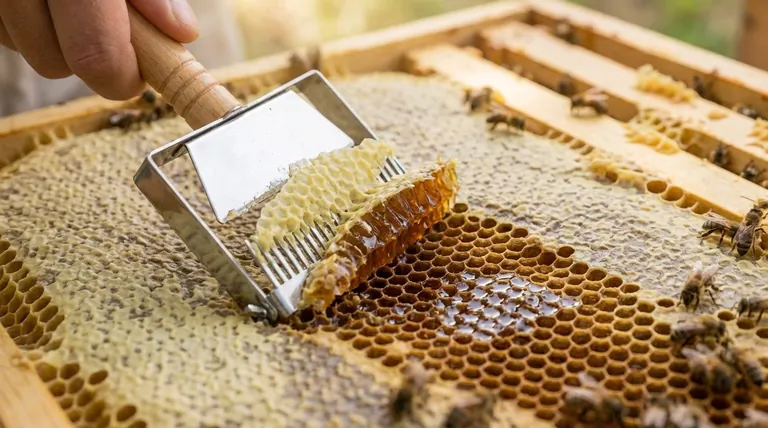 Why do honey bees cap honey comb cells? To Preserve Food for Colony Survival