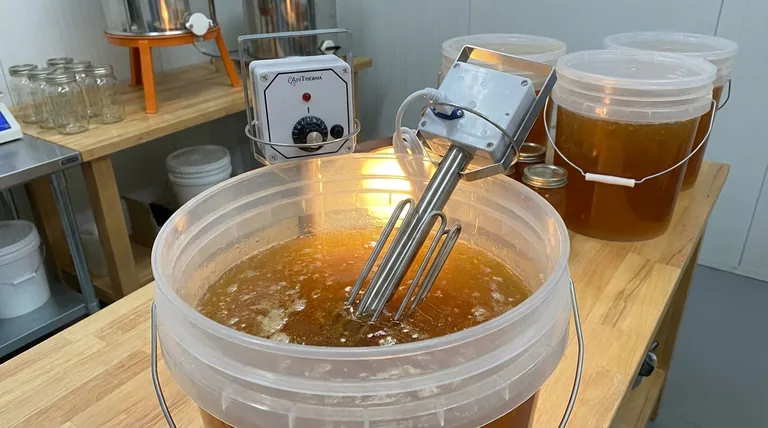 Why is a honey bucket warmer considered a valuable tool for honey storage? Preserve Quality & Streamline Bottling