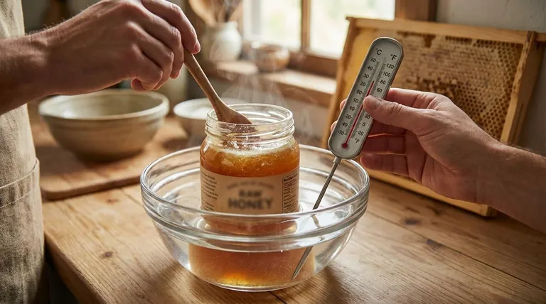 Qual é a faixa de temperatura ideal para aquecer o mel e manter sua qualidade? Preservar Enzimas e Sabor