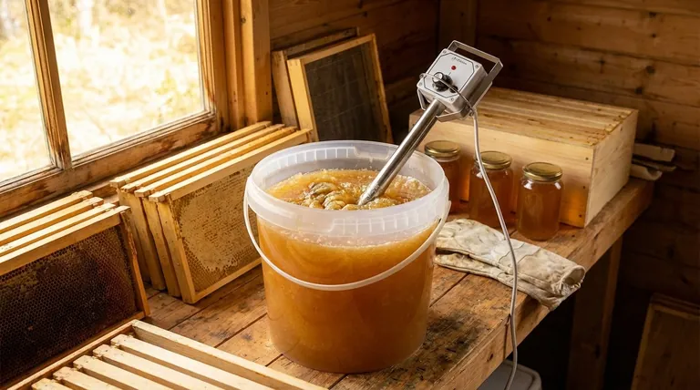 Каковы ключевые характеристики, на которые следует обращать внимание при выборе источника для подогрева меда? Сохраните качество меда с помощью мягкого, равномерного нагрева
