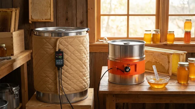 蜂巢毯与传统加热方法相比有何不同?用温和的热量保持蜂蜜的品质