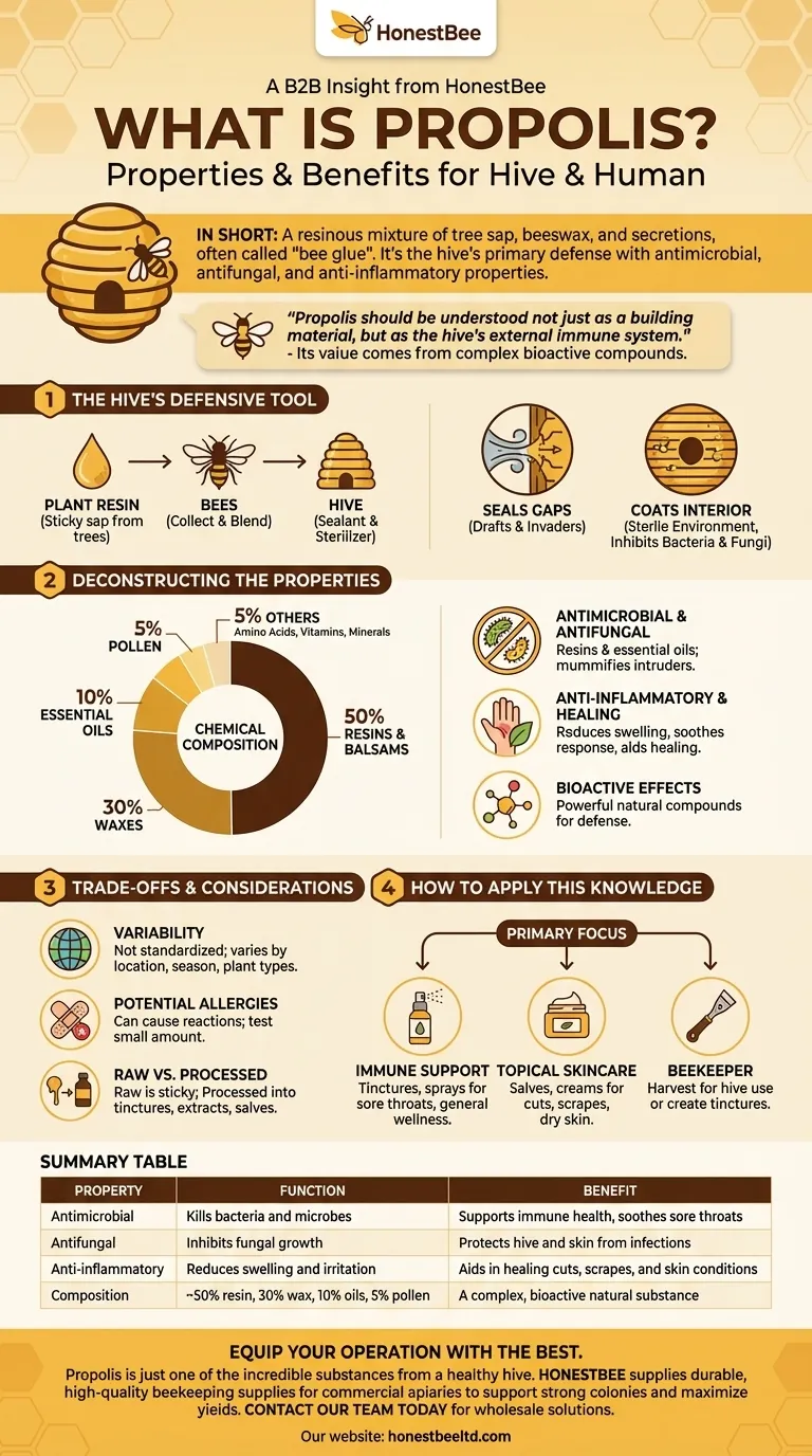 What is propolis and what are its properties? Unlock the Power of 'Bee Glue' Visual Guide
