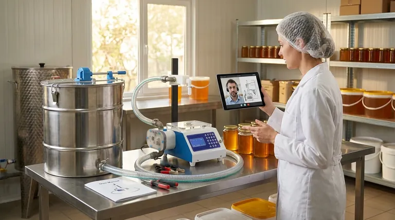 Why is customer support important when purchasing a honey filling machine? Ensure Maximum Uptime for Your Bottling Line