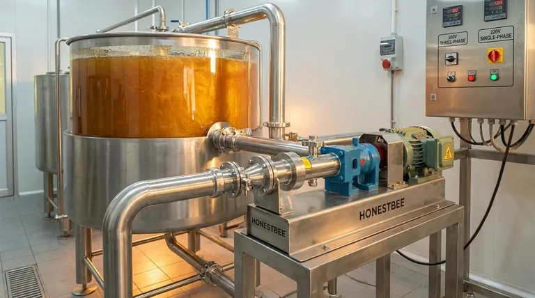 Quali opzioni di tensione sono disponibili per le pompe per miele a vite in acciaio inossidabile? Scegli la potenza giusta per la tua scala