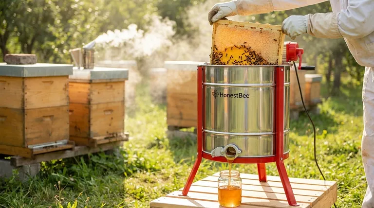 What happens to the nectar after bees extract it? The Bee's Intricate Honey-Making Process