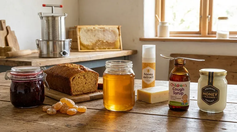 蜂蜜在各个行业中有哪些用途?解锁其在食品、制药和化妆品中的功能力量