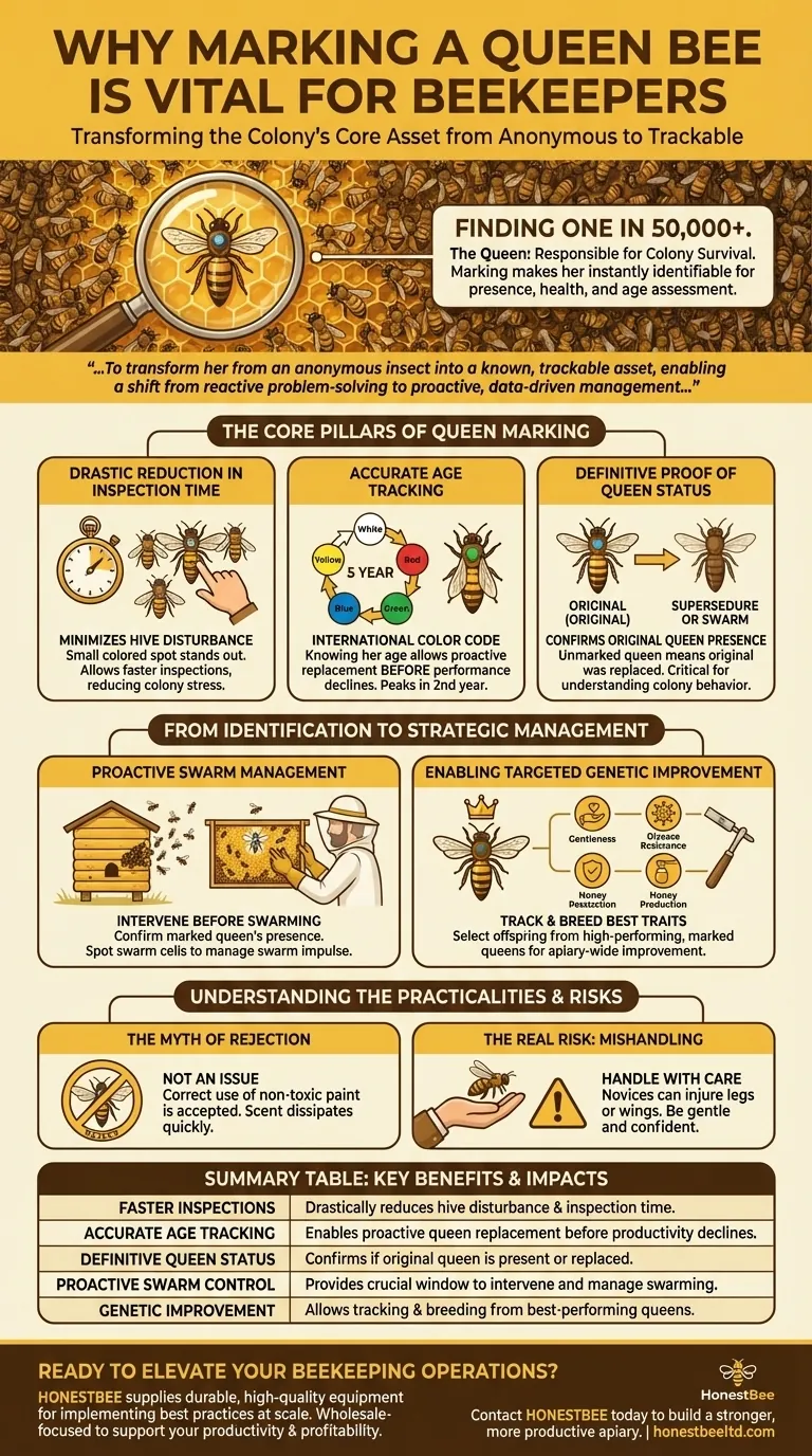 Why is marking a Queen bee important for beekeepers? Elevate Your Apiary Management Visual Guide