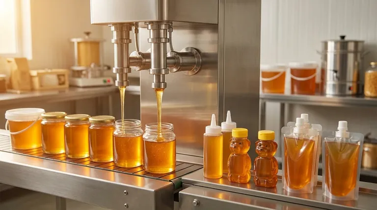 Quali tipi di contenitori possono essere riempiti con un riempitore per miele? Ottimizza il tuo imballaggio per qualsiasi contenitore