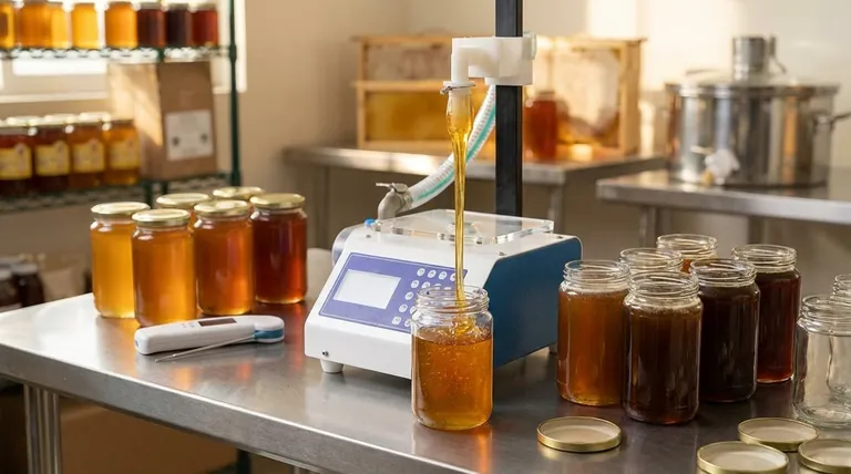 점도의 변화가 꿀 충전 공정에 어떤 영향을 미치나요? 최고의 효율을 위해 꿀 충전 라인을 최적화하세요