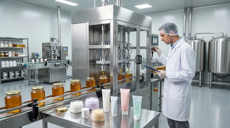 蜂蜜灌装机可以用来灌装化妆品吗?最大化您的灌装线的通用性
