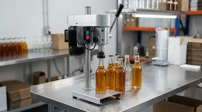 Какие основные типы крышек поддерживаются оборудованием для укупорки бутылок? Резьбовые, нажимные и вставные