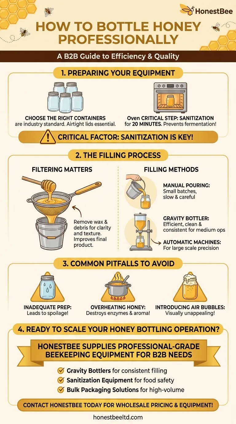 How do I bottle honey? A Step-by-Step Guide to Preserving Quality & Flavor Visual Guide