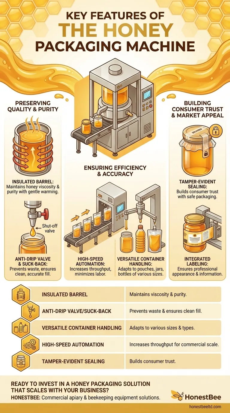 What are the key features of a honey packaging machine? Essential for Quality & Efficiency Visual Guide