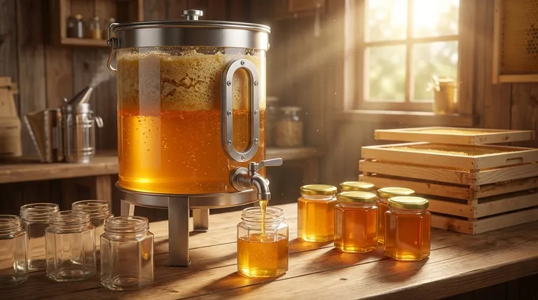 How long to let honey sit before bottling? A Guide to Perfectly Clear Honey