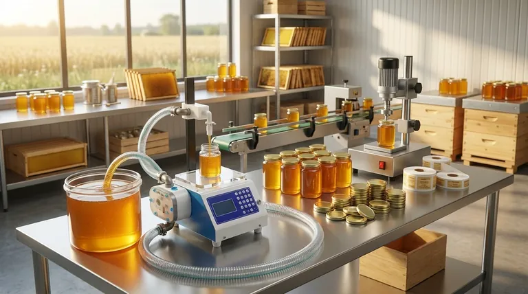 用于蜂蜜包装的机器有哪些类型?为您的规模建立高效的生产线