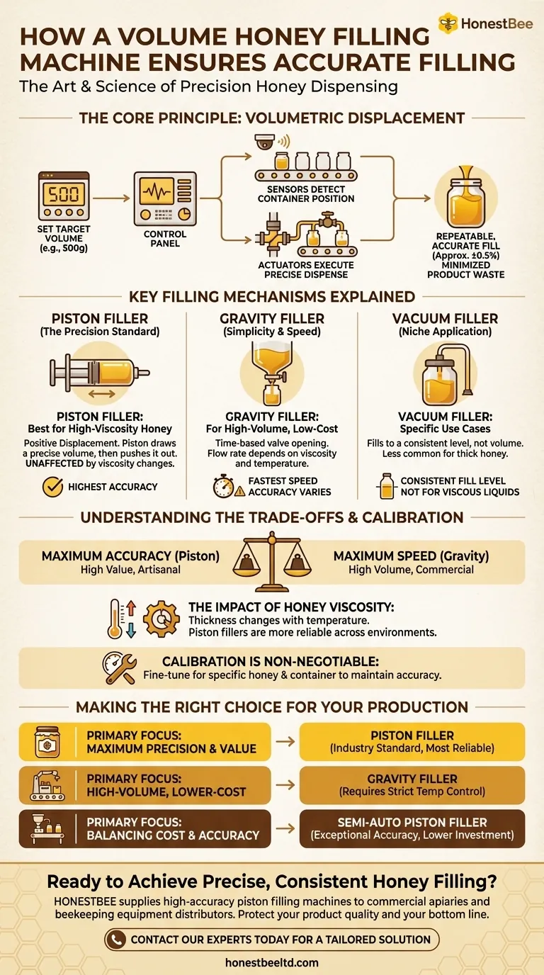 How does a volume honey filling machine ensure accurate filling? Precision Filling for Maximum Product Value Visual Guide