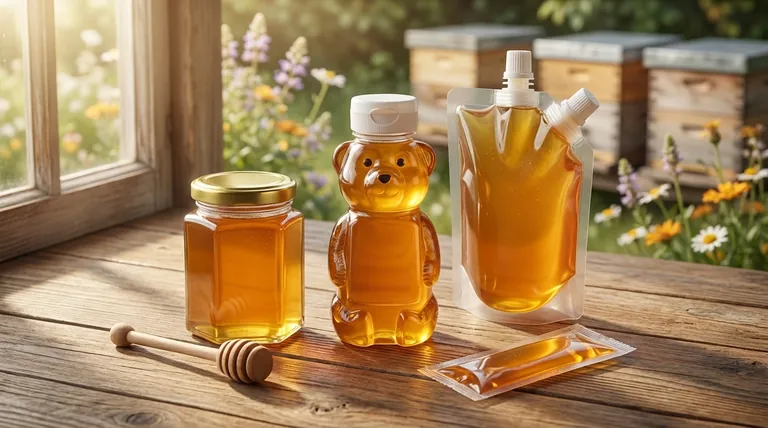 What factors should be considered when choosing honey packaging? Optimize for Brand, Operations & Market
