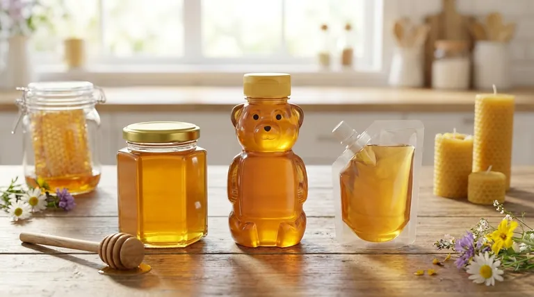What are some examples of honey packaging types? Choose the Best for Your Brand