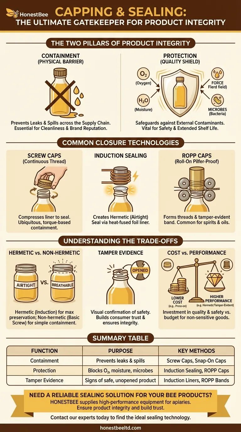 Qual é o propósito do processo de tampagem e selagem em máquinas de envase? Garantir a Integridade e a Vida Útil do Produto Guia Visual