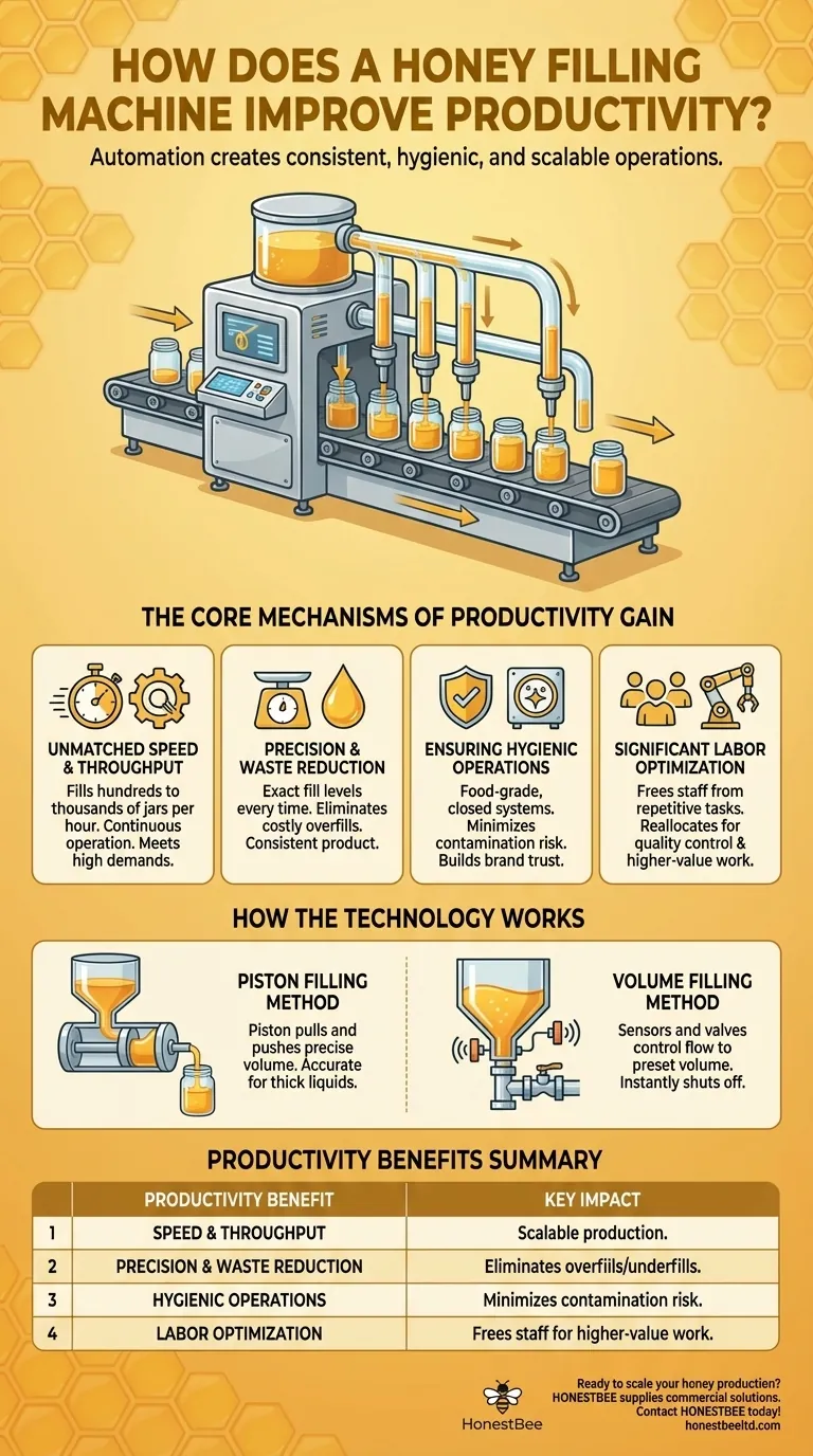 How does a honey filling machine improve productivity? Boost Your Output and Profitability Visual Guide